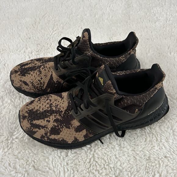 Size 6.5W - adidas Ultra Boost 5.0 DNA Bleach Dye Pack Cardboard (Women's) - Picture 2 of 6